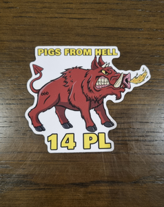 14 PL Sticker