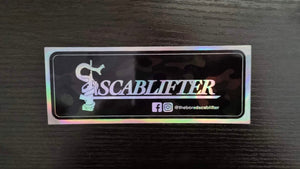 Scablifter Hologram Sticker
